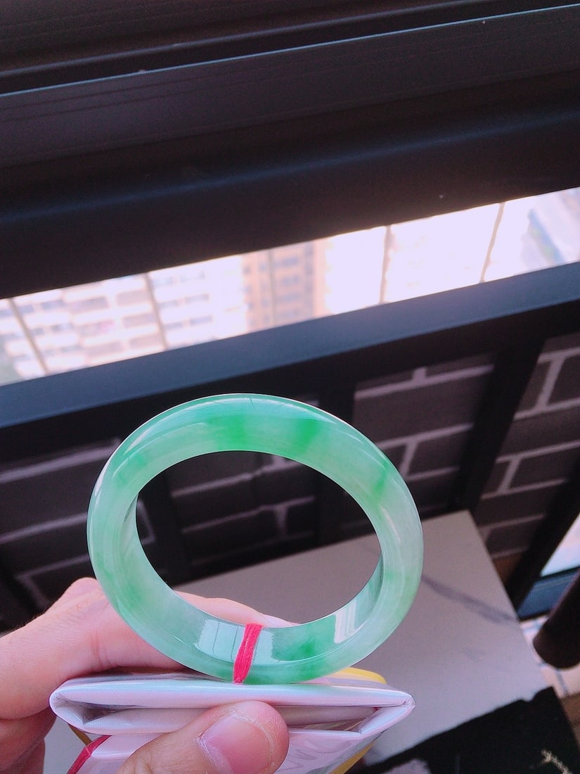 Natural Jade Bracelet - 8