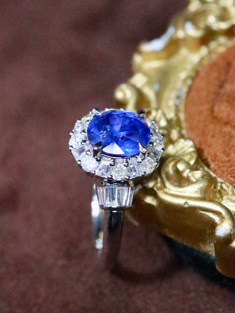 18K sapphire ring - 2