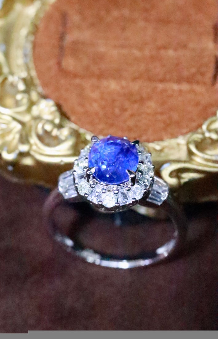 18K sapphire ring - 3