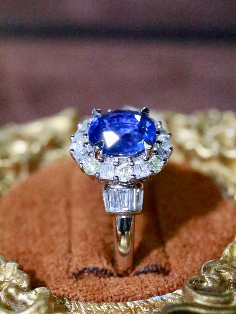 18K sapphire ring - 4
