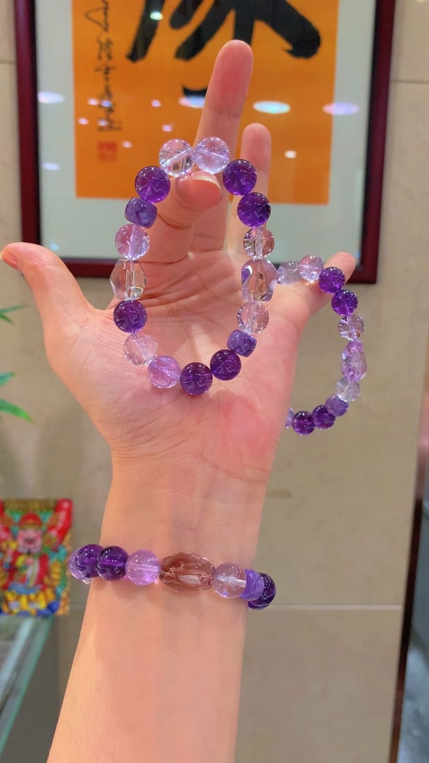 Natural Amethyst Bracelet - 3