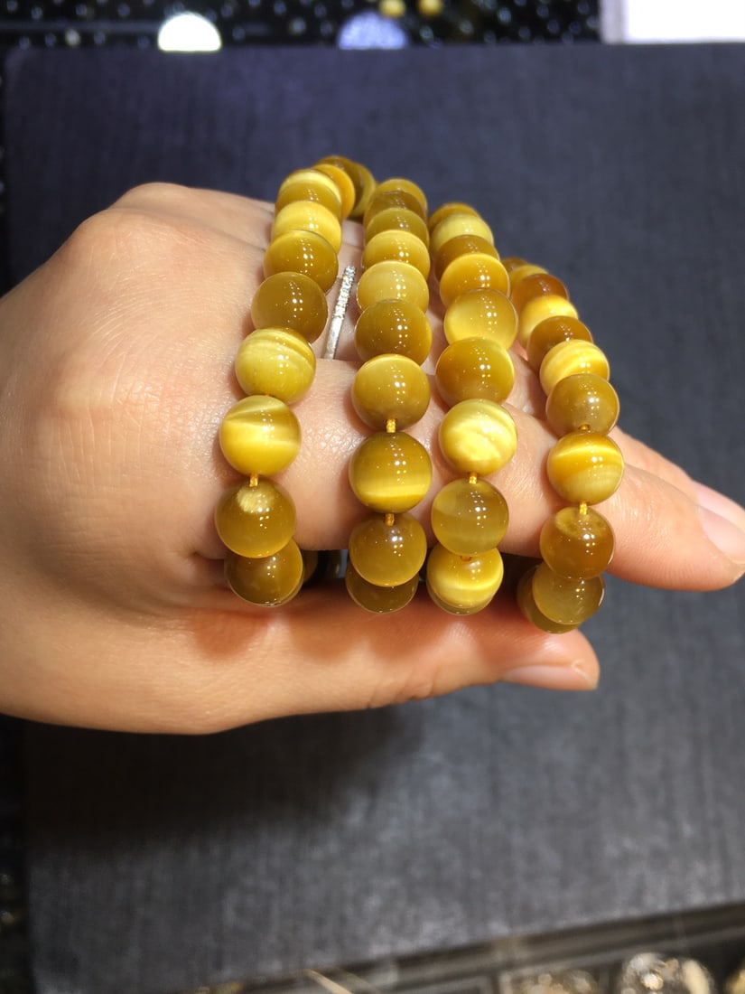 Natural Tiger's Eye Bracelet - 7
