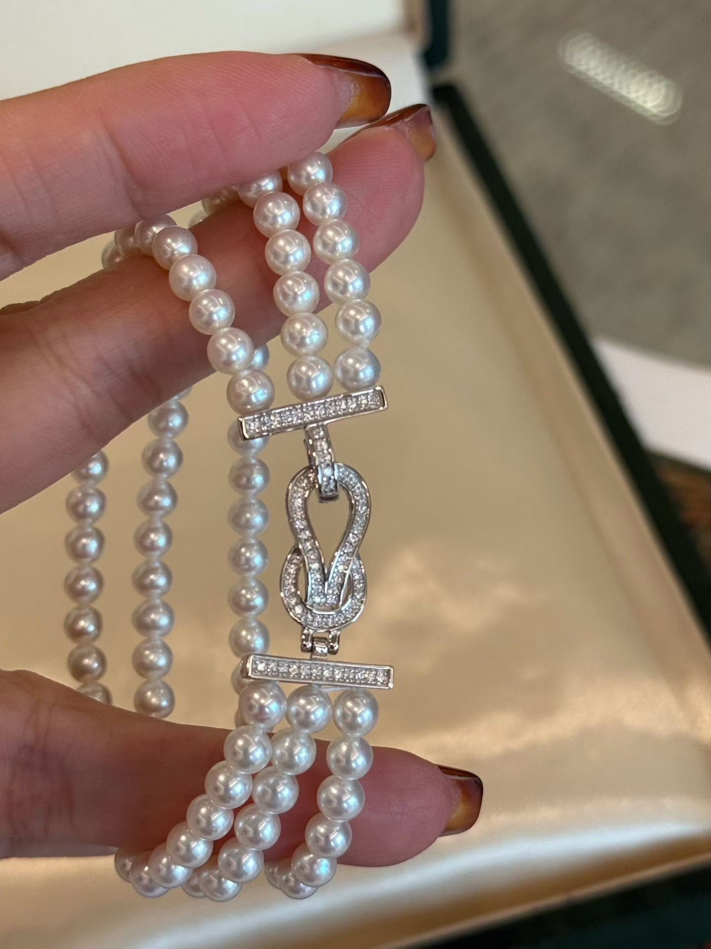 Natural pearl bracelet - 3