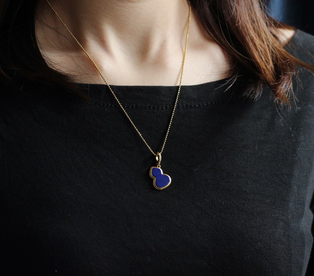 Natural turquoise pendant - 3