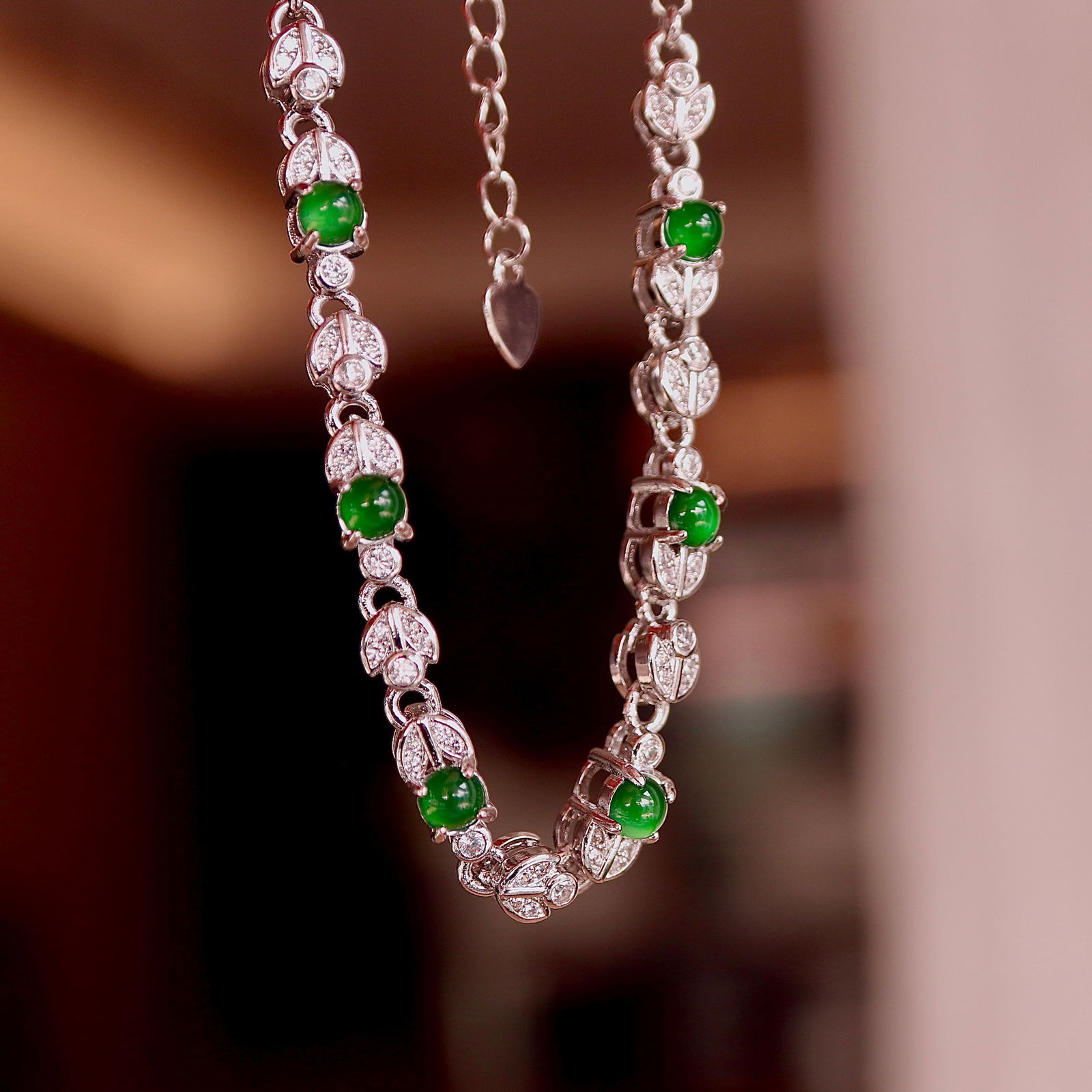 Natural jade bracelet - 6