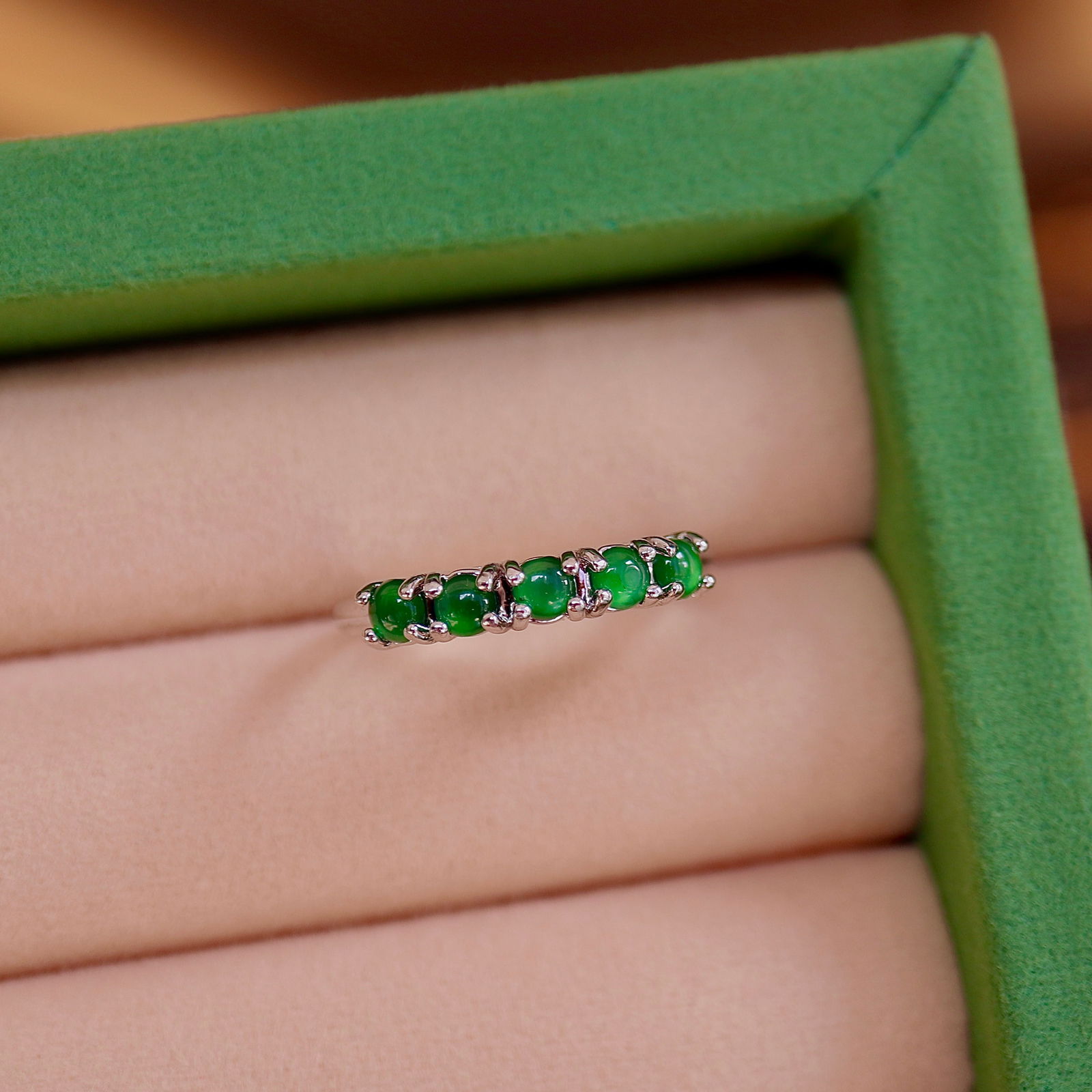 Natural Jade Ring - 4