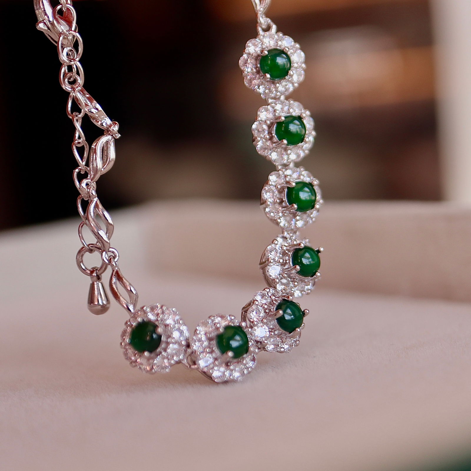 Natural Jade Bracelet - 2