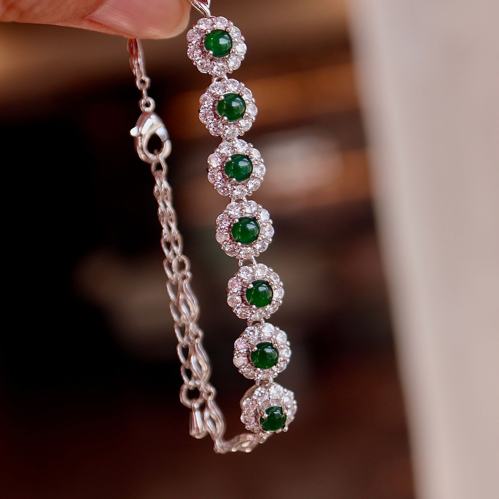 Natural Jade Bracelet - 3