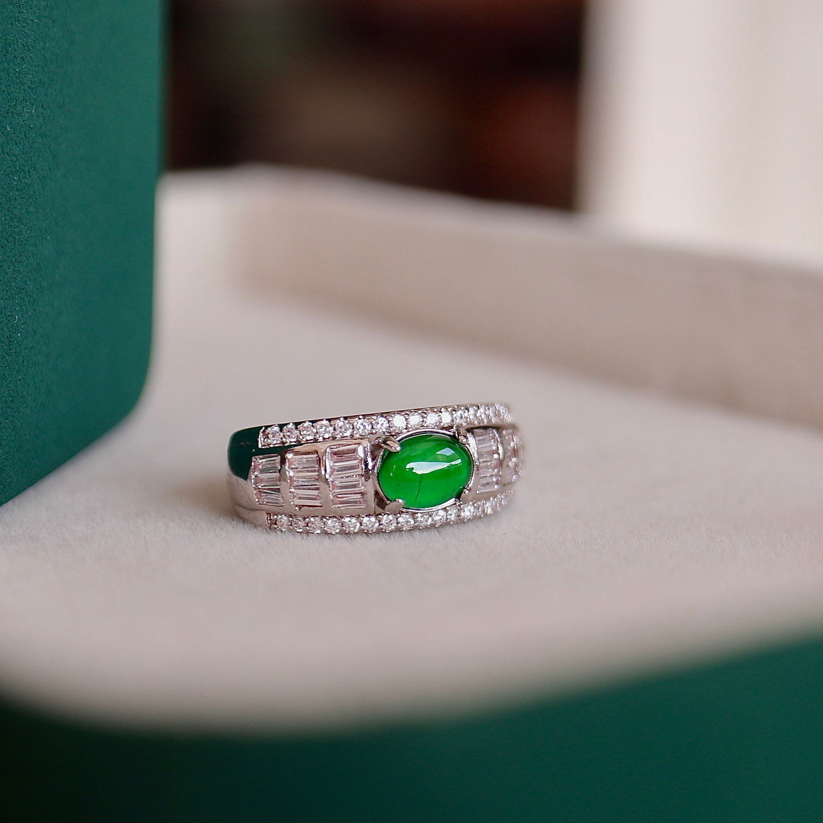 Natural Jade Ring - 2