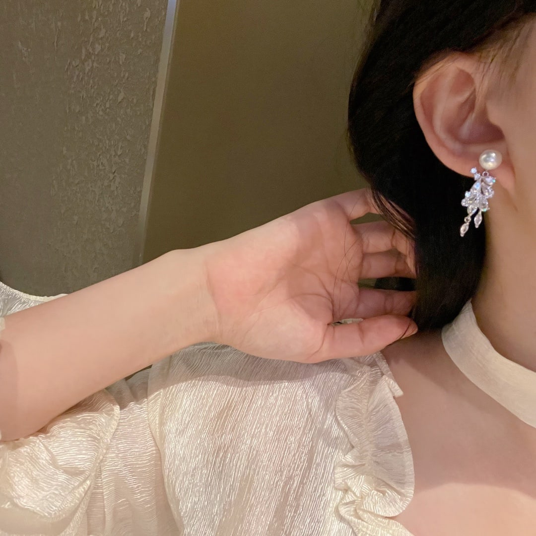 Pearl earrings - 2