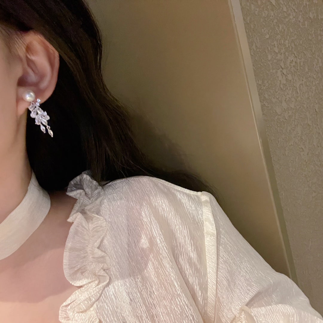 Pearl earrings - 4