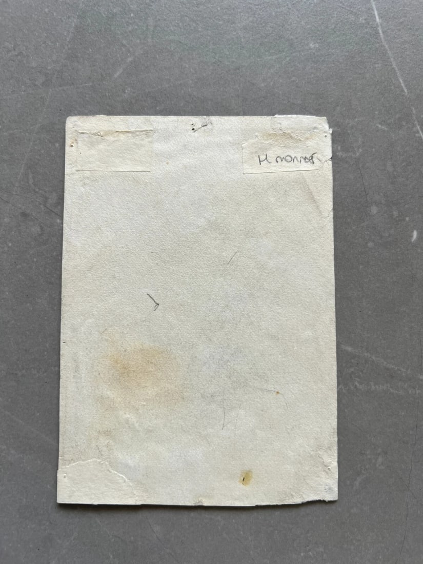 Vintage Drawing Original Man, Portrait, People Sketch Academic Artwork - 8