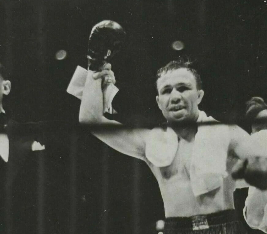 BOXE - Lou Ambers against Armstrong 1939 Vintage Photographs PRESSE - 2
