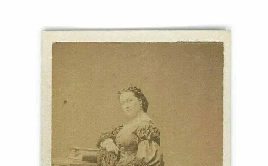 CDV Photo – Marie Cabel, Soprano – Pierre Petit, French Opera c 1862 - 3