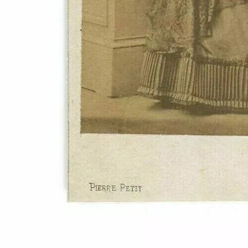 CDV Photo – Marie Cabel, Soprano – Pierre Petit, French Opera c 1862 - 5