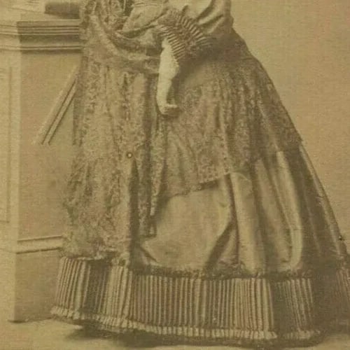 CDV Photo – Marie Cabel, Soprano – Pierre Petit, French Opera c 1862 - 7