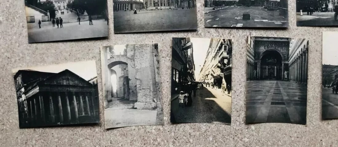 Vintage Photographs Lot x17 Roma, Vatican Cityviews, Italy Landscapes 1902 - 4