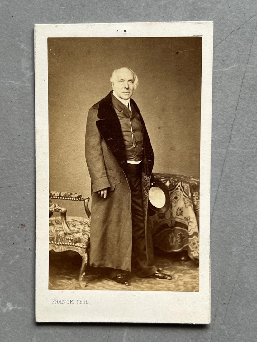 CDV Photo Pierre-Antoine Berryer French advocate Photograph 19th century - 2
