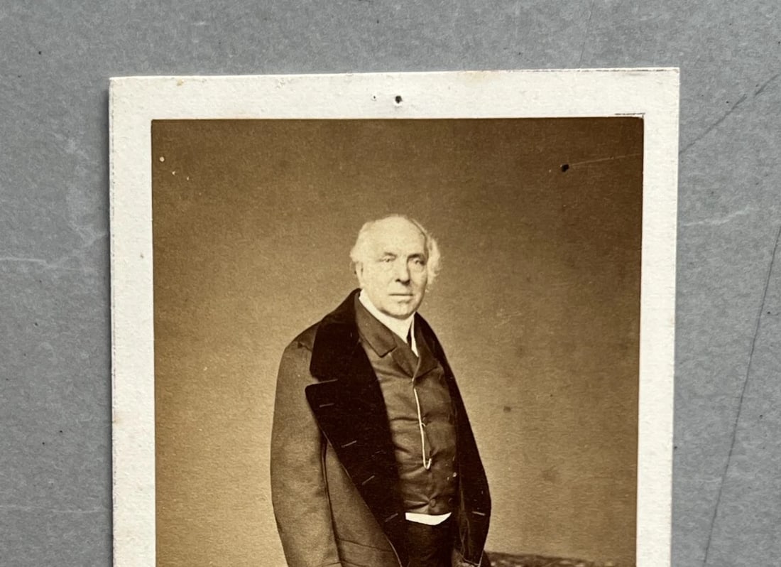 CDV Photo Pierre-Antoine Berryer French advocate Photograph 19th century - 3