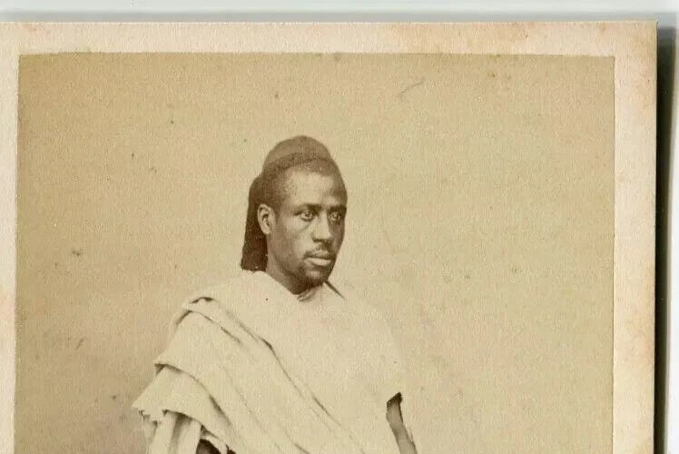 CDV Photo – Orientalist Man Portrait – Alary & Geiser, Tunis c.1870 - 3