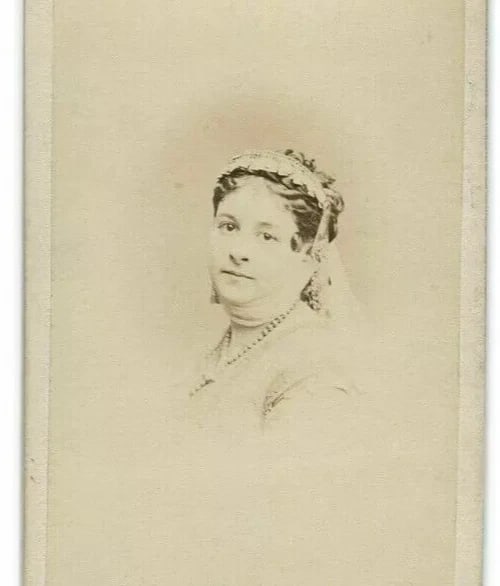 CDV Photo – Célina Montaland – Opera Star – Erwin Frères Albumen c.1864 - 3