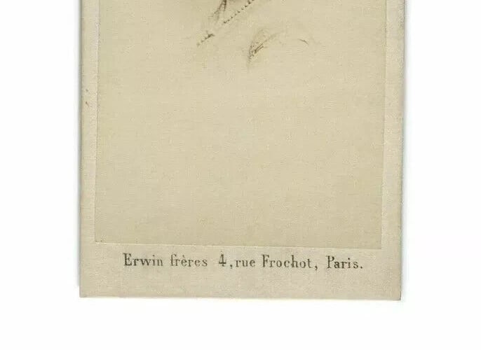 CDV Photo – Célina Montaland – Opera Star – Erwin Frères Albumen c.1864 - 5
