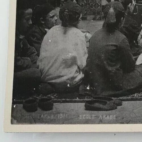 Alexandre LEROUX - Arab School, Algeria, vintage, photo engraving - c. 1890 - 6