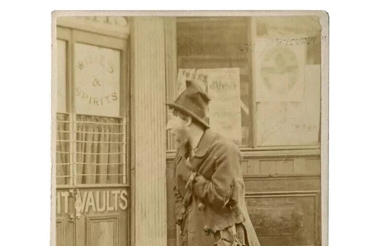 CDV Photo – Sweet Spirit Hear LY Prayer – Vintage Religious Verse c.1870 - 3