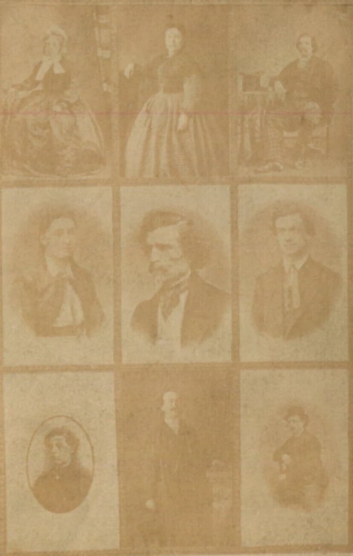 CDV Photograph Portrait by César Masserini, Marseille Photographer c. 1865 (1 of 8)