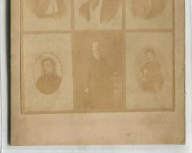 CDV Photograph Portrait by César Masserini, Marseille Photographer c. 1865 - 5