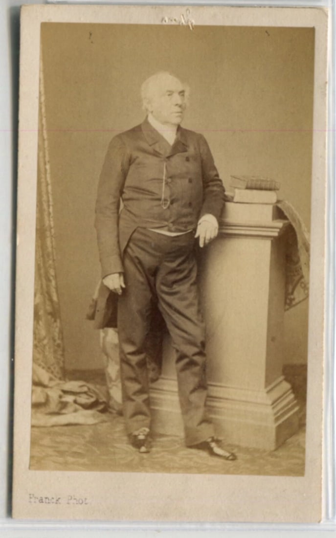 CDV Vintage Original Photographs Franck Pierre-Antoine Berryer - 2