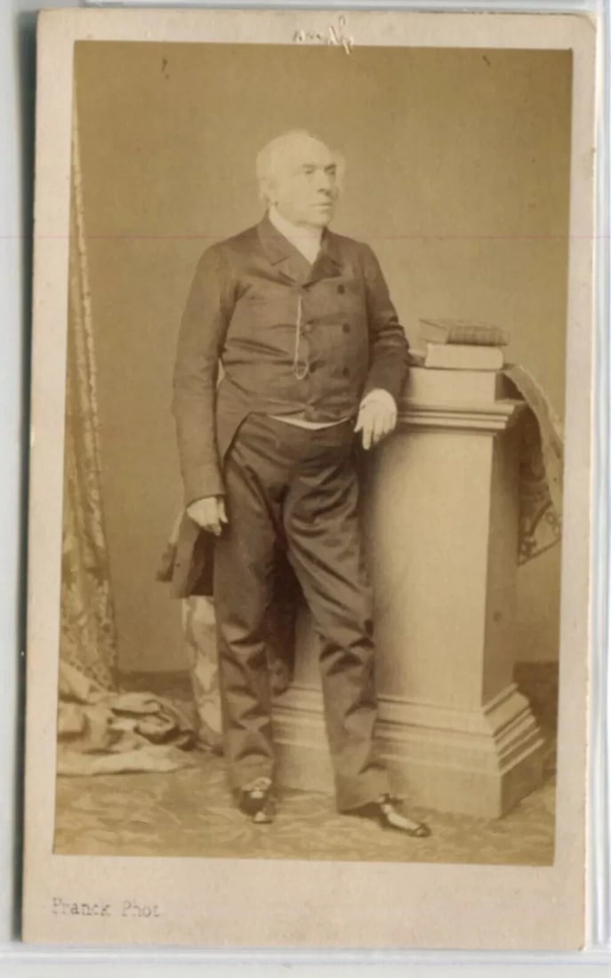 CDV Vintage Original Photographs Franck Pierre-Antoine Berryer - 8