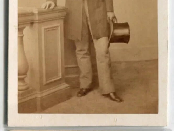 CDV Vintage Photographs Frank Marquis de Talhouet Politician - 6