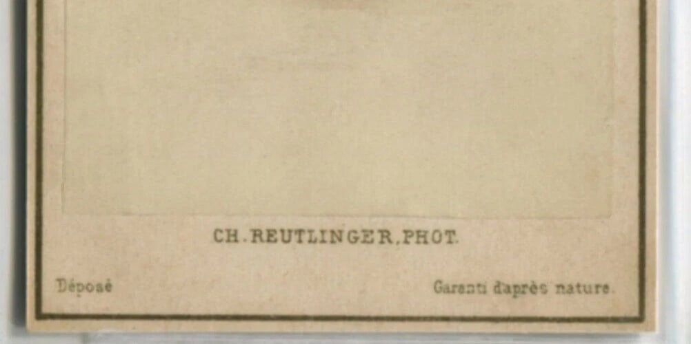 CDV Vintage Photographs Reutlinger, Alexandre Dumas Albumen - 3