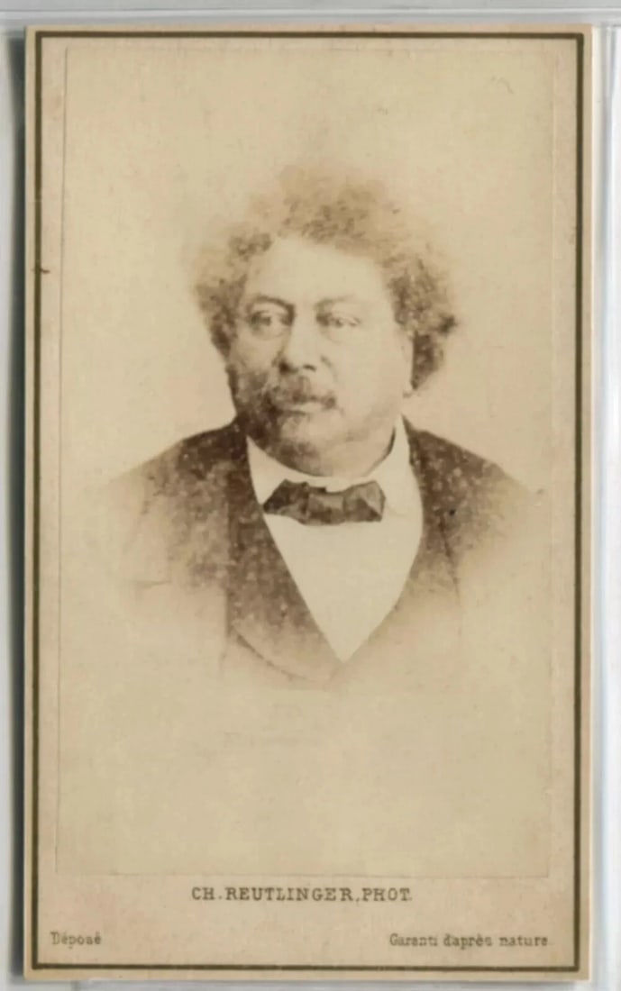 CDV Vintage Photographs Reutlinger, Alexandre Dumas Albumen - 4