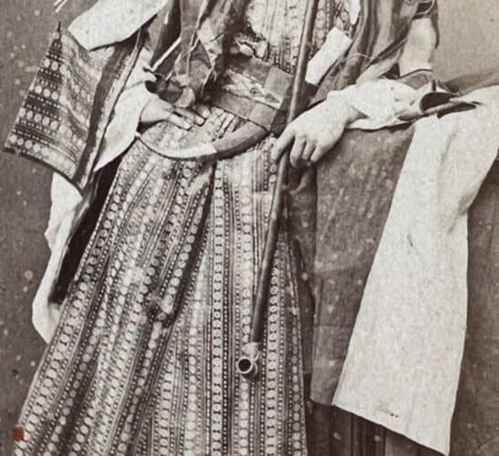 CDV Vintage Photograph Orientalist Man Portrait, Bayard Pierre Michel c 1870 - 3