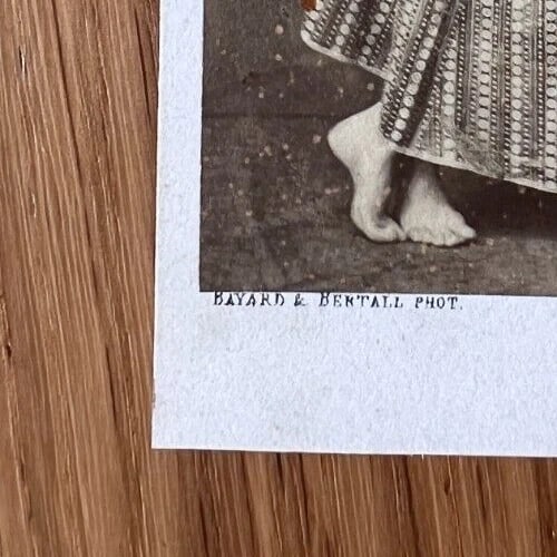 CDV Vintage Photograph Orientalist Man Portrait, Bayard Pierre Michel c 1870 - 4