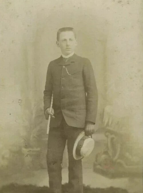 Cabinet Card Vintage Photographs A.LIEBERT - Paul de Bonrepos c. 1870 - 2