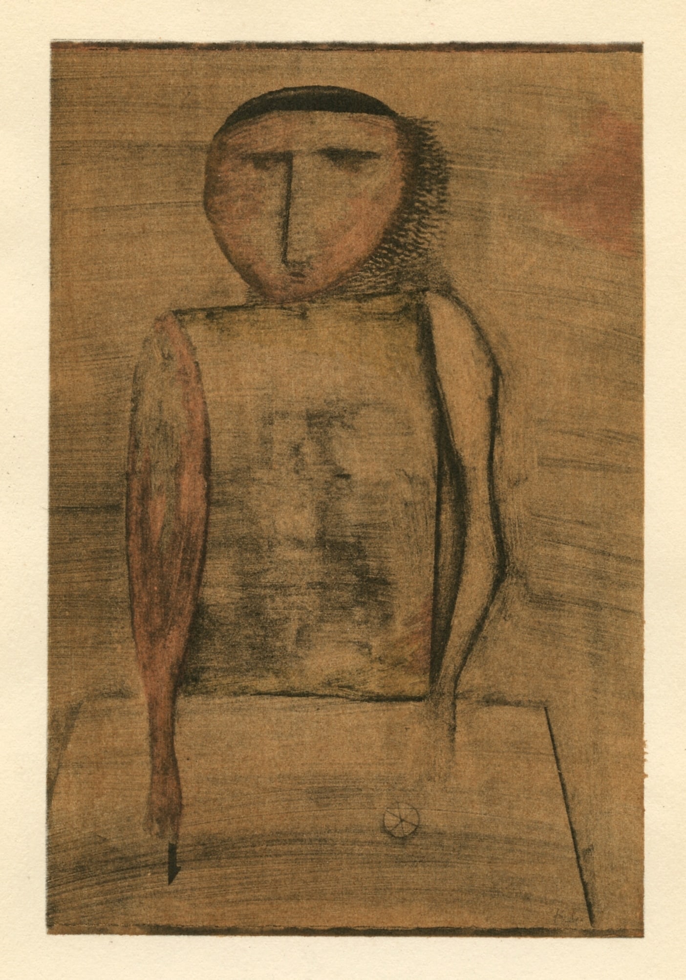 Paul Klee pochoir "Doctor" (1 of 1)