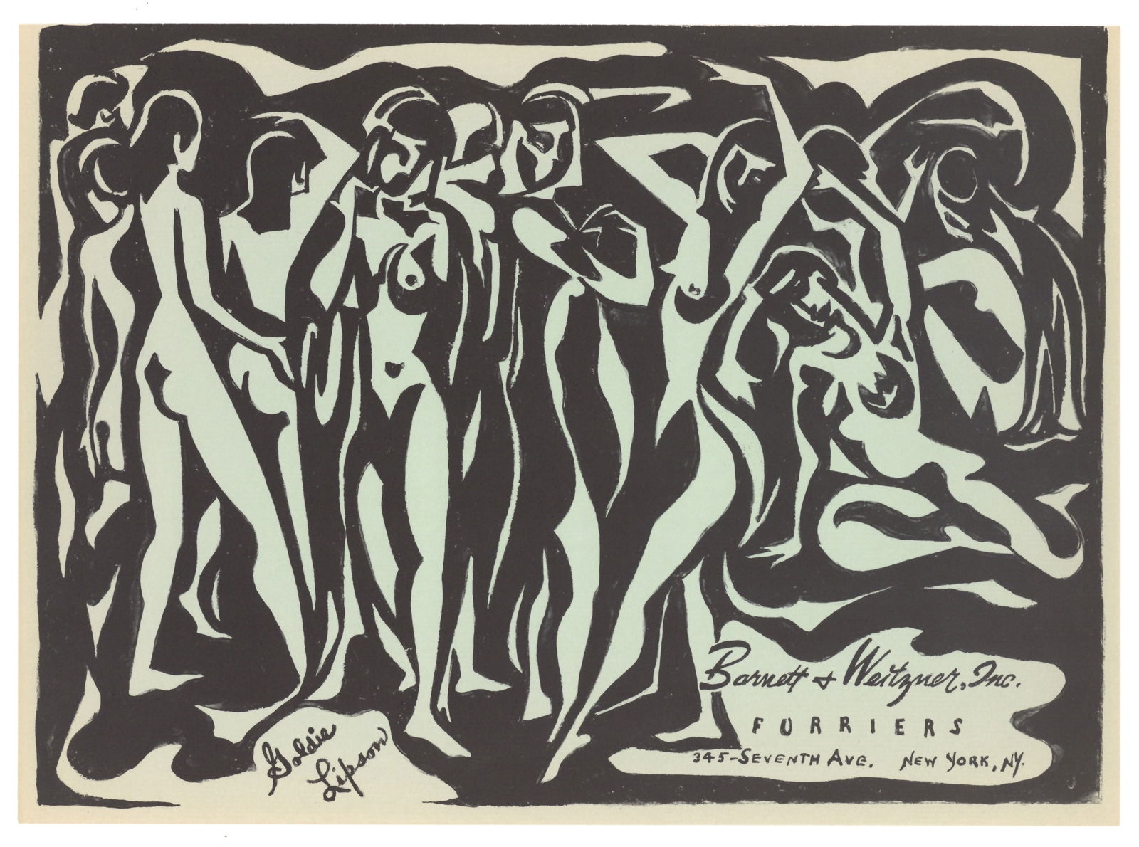 Goldie Sylvia Lipson original lithograph (1 of 1)