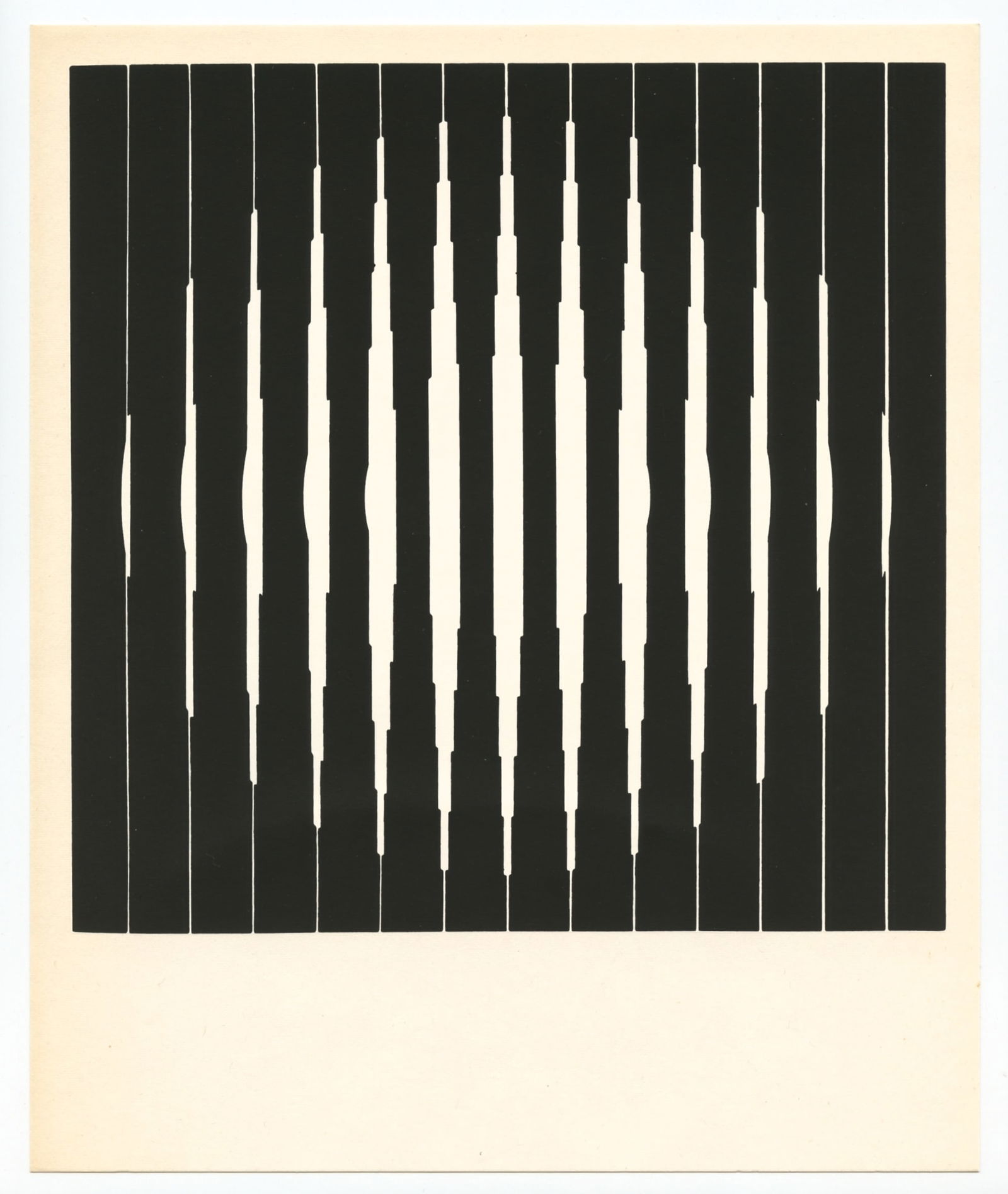 Victor Vasarely serigraph, 1968 (1 of 1)