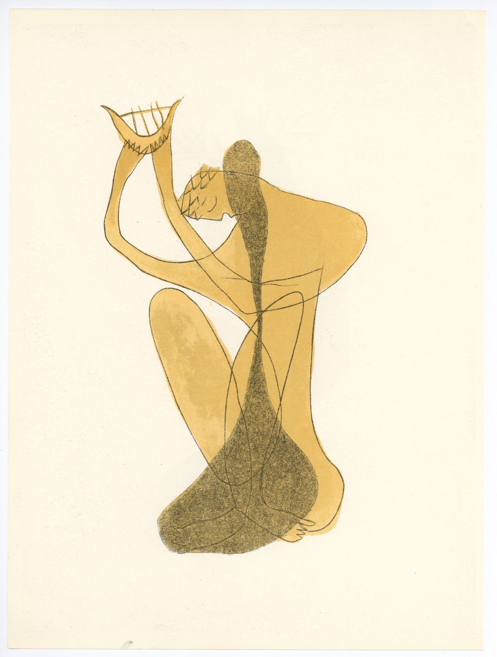 Henri Laurens original lithograph "Apollon" (1 of 1)