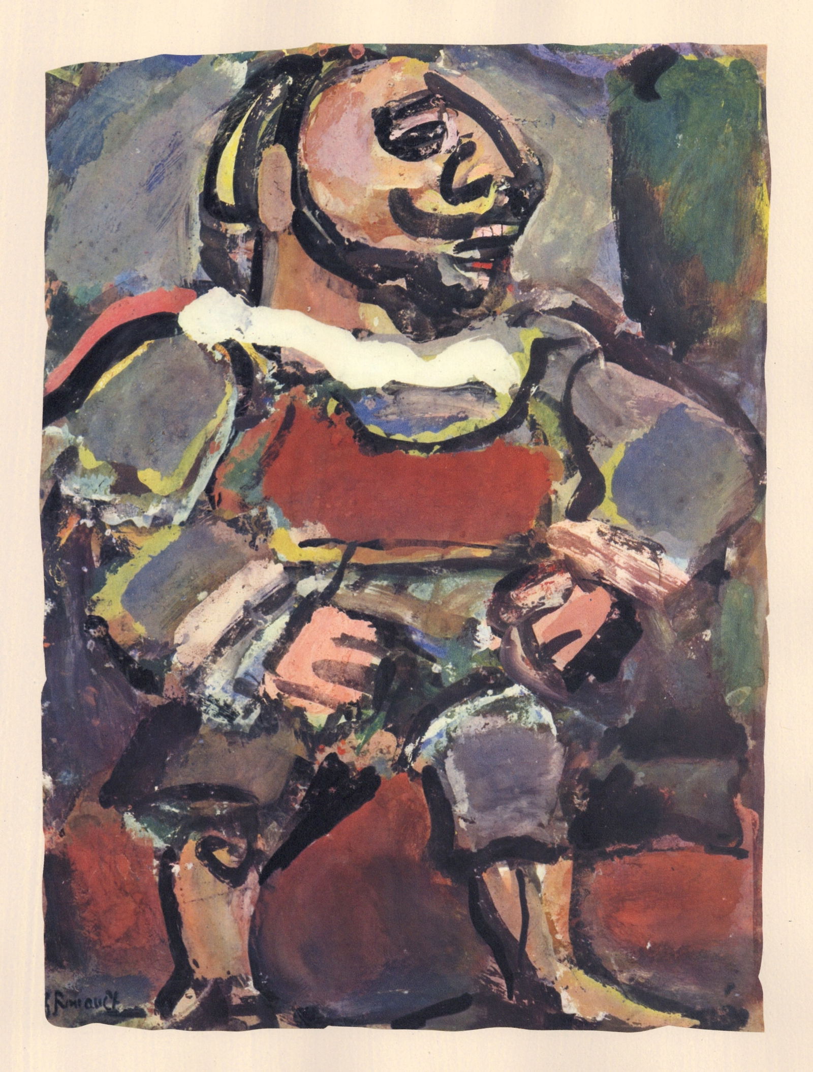 Georges Rouault lithograph "Mangetout" (1 of 1)
