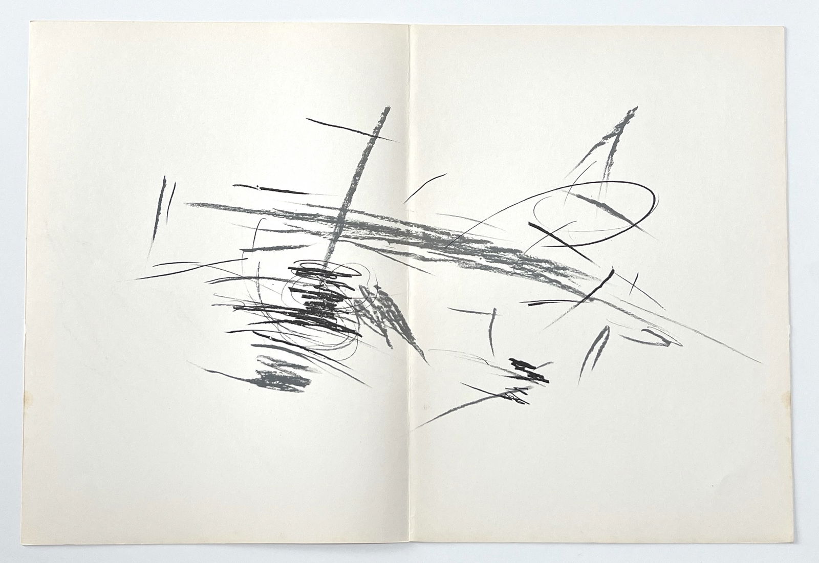 Jean Bazaine original lithograph, 1972: Title: Jean Bazaine original lithograph, 1972 Description: Medium: original lithograph. Printed in 1972 for the art revue Derriere le Miroir (issue number 197) and published in Paris by the Maeght