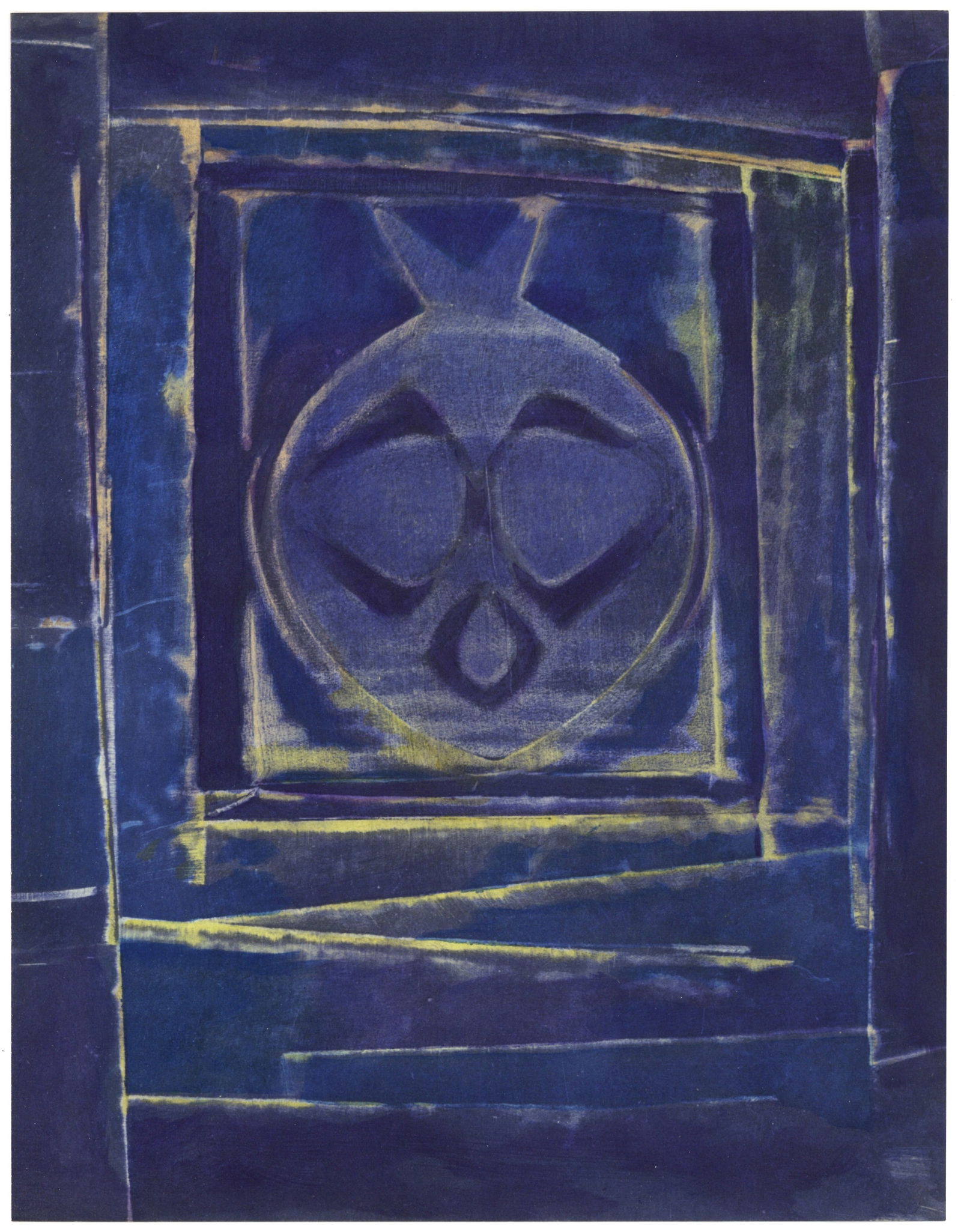 Max Ernst pochoir for XXe Siecle, 1958: Title: Max Ernst pochoir for XXe Siecle, 1958 Description: Medium: pochoir. A fine impression on wove paper, this Max Ernst pochoir was printed at the atelier Daniel Jacomet in 1958 for the