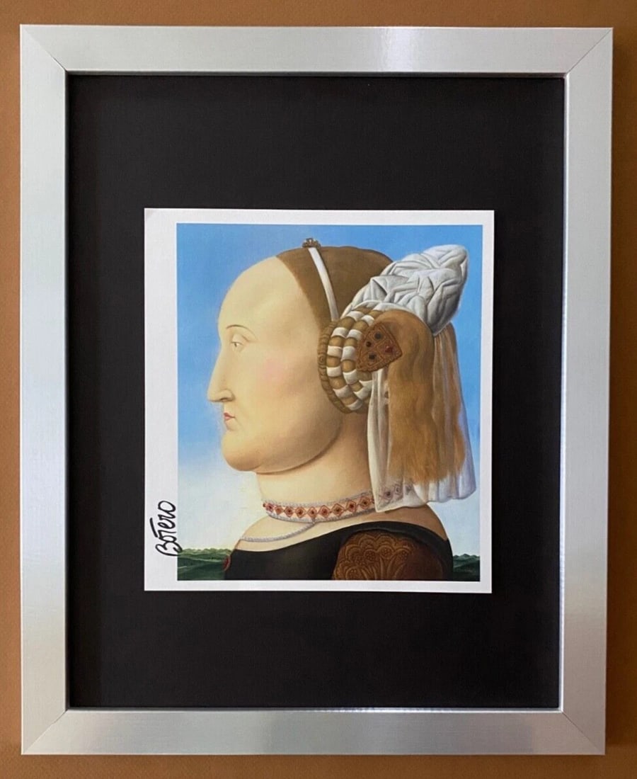 FERNANDO BOTERO + AWESOME SIGNED VINTAGE PRINT + FROM COLOMBIA + IN NEW FRAME!: Title:FERNANDO BOTERO + AWESOME SIGNED VINTAGE PRINT + FROM COLOMBIA + IN NEW FRAME!Description:We have for Sale this FERNANDO BOTERO AWESOME VINTAGE PRINT FACSIMILE SIGNED FULL OF COLOR PRINT SIZE