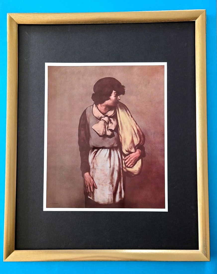 RAFAEL CORONEL + MEXICAN MASTER BEAUTIFUL LG PRINT + SIGNED MOUNTED AND FRAMED: Title:RAFAEL CORONEL + MEXICAN MASTER BEAUTIFUL LG PRINT + SIGNED MOUNTED AND FRAMEDDescription:This is a beautiful Vintage Print from Mexican Master RAFAEL CORONEL Commissioned from the Art