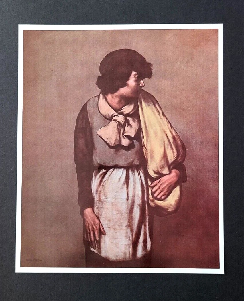 RAFAEL CORONEL + MEXICAN MASTER BEAUTIFUL LG PRINT + SIGNED MOUNTED AND FRAMED - 2