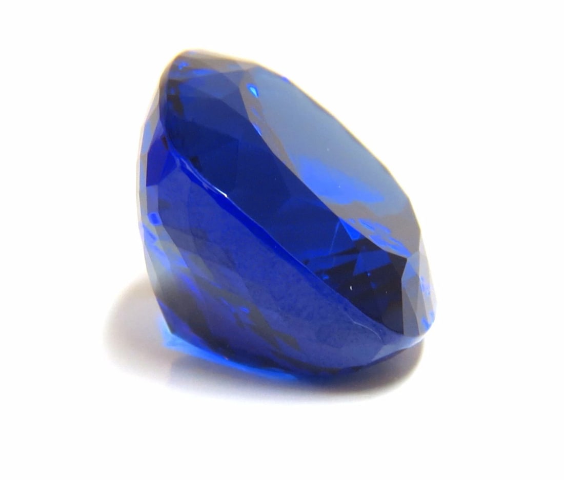 GIA Certified 62.60ct Natural Blue Cushion Cut Tanzanite Magnificent+ - 4