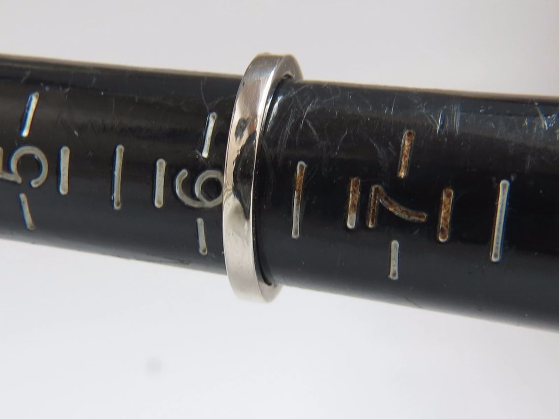 Authentic Asprey .65ct natural princess cut diamonds band+ - 7